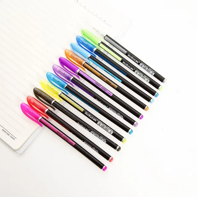 Wholesale 12/Soucolor Gel Pens Set With Refills Pastel, Neon, And Glitter  Shades For Sketching, Drawing, Sketchling, School Marking Art Stationery  From Shenzhenwkf, $11.06