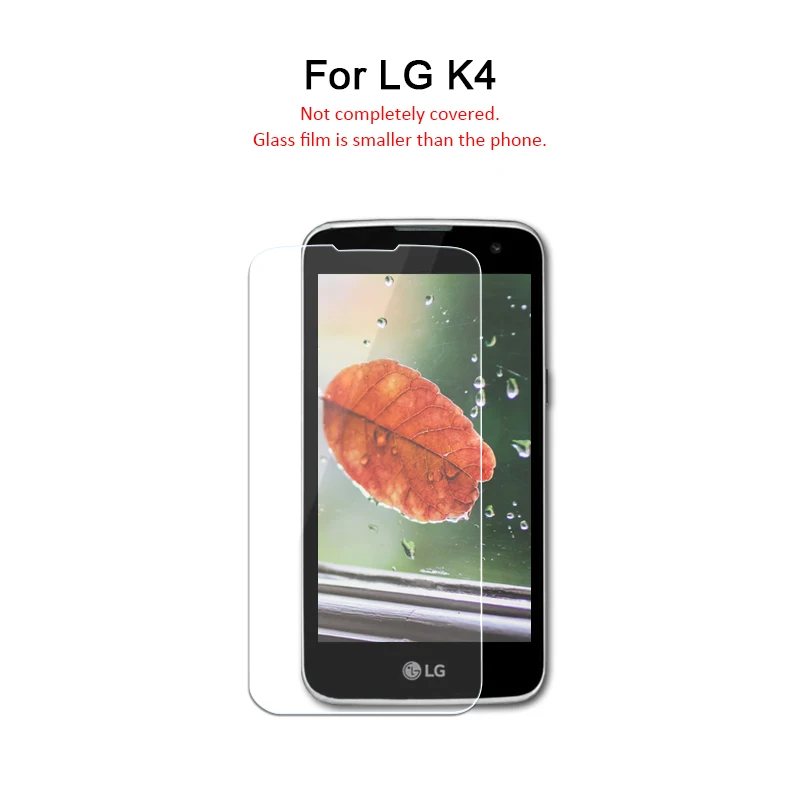 Защитная пленка из закаленного стекла KLL 2.5D для LG K4 K5 K7 K8 K10 9H для LG G3 G4 G5 V10 - Цвет: For LG k4