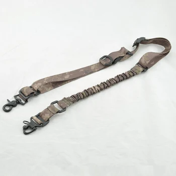

Hunting Accessories Gun Sling Belt Tactical Military Outdoor Tactical Nylon Two Point Gun sling Adjustable Rifle Gun Sling/Strap