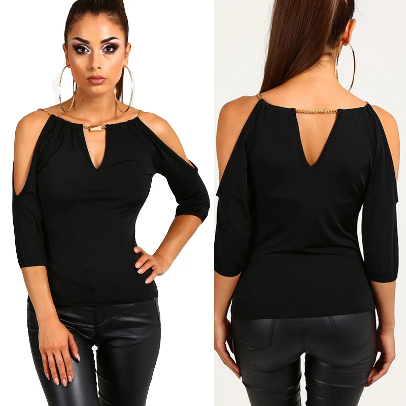 

Paris Girl Sexy Off Shoulder Tops Blouse For Women Half Sleeve Womens Tops And Blouses Summer Black Ladies Blouse
