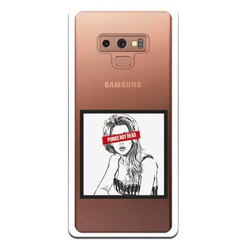 

Stand case costume drawing Punks Not Dead WP002 para Samsung Galaxy Note 9