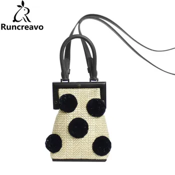 

Summer Crossbody Bags For Women 2018 Luxury Handbags Women Bags Designer Famous Brand Ladies Rattan Beach Bag Wicker Straw Bag