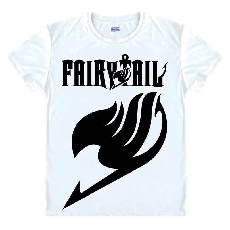 

Fairytail T Shirts Famous Anime Fairy Tail T-Shirt Short Sleeve O Neck anime Shirt