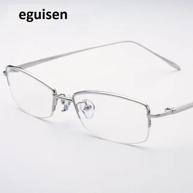 white half frame glasses