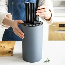 Нордическая Мода держатель для ножей Кухня Нож Стеллаж для хранения утолщение дренажный нож сиденье WY7051529