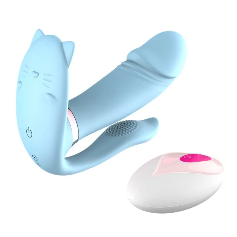 Вибратор с пультом трусики G spot Клитор Анальный носимый беспроводной контроль