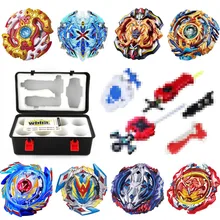 Портативный спиннинг Топ Burst гироскоп и пусковой приемной ящик для хранения с пеной B121 B122 B125 B127 B128