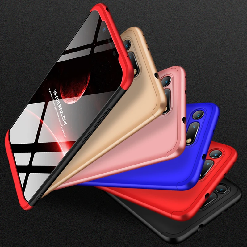 

Cover Huawei Honor V20 Case 360-degree full package shell hard PC Shell Hard Back Phone Cover for Huawei Honor V20