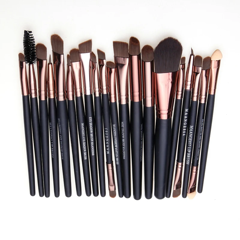Professional 20 pcs Makeup Brush Set tools Make up Toiletry Kit Brand