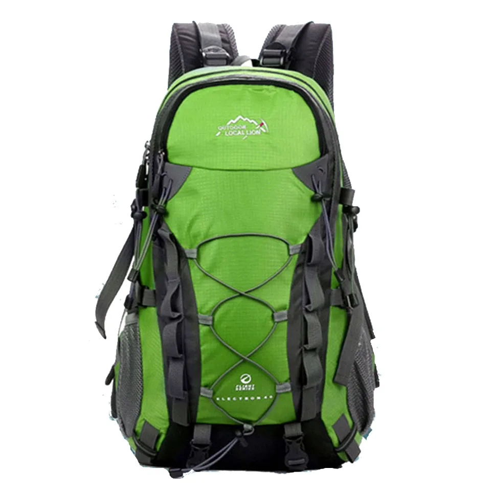 LOCAL LION Outdoor Sports Bag 40L Mountaineering Backpack Functional Men Women Bag Bolsas Femininas Hiking traveling Bag
