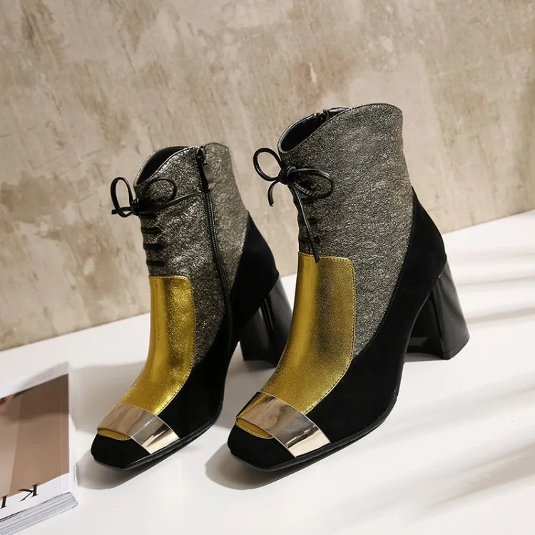 MORAZORA/ г.; Высококачественная обувь из натуральной кожи; женские ботильоны; модельные вечерние женские туфли на молнии с перекрестной шнуровкой и прозрачными каблуками