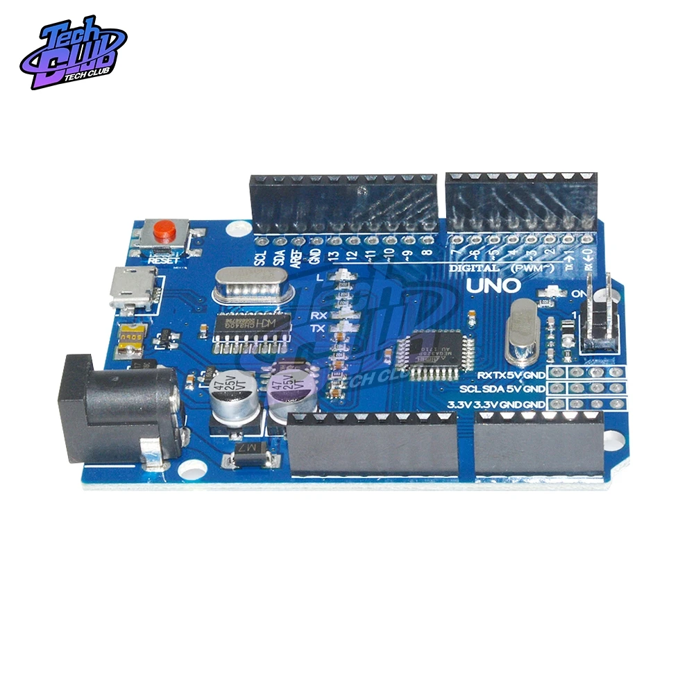 Мини USB плата UNO R3 CH340G MEGA328P ATMEGA328P AU совместимый CH340 для Arduino Micro DIY Kit|Детали и