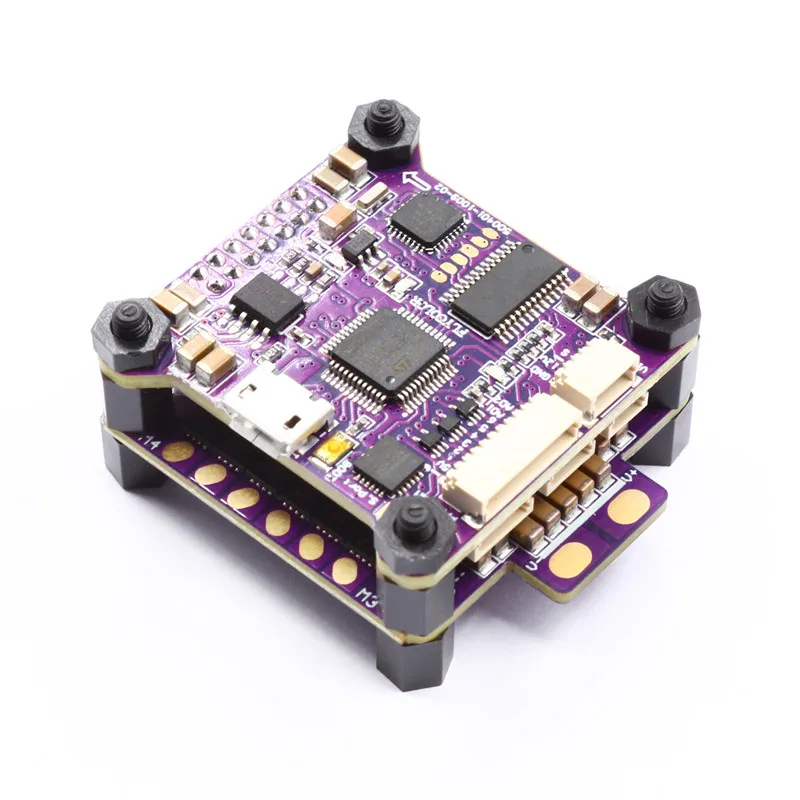 

Flycolor 30.5x30.5mm Raptor S-Tower F4 OSD Flight Controller 40A BL_S DShot600 ESC For RC Models Racing Drone Parts