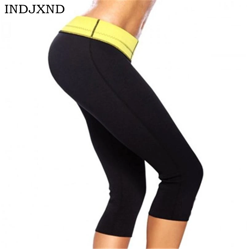 INDJXND New Pant Sweatpants Shaper Neoprene Slimming Women Pantalones Deportivos Capris Pant Shaping Self Heating Body Shaper INDJXND New Pant Sweatpants Shaper Neoprene Slimming Women Pantalones Deportivos Capris Pant Shaping Self Heating Body Shaper