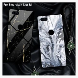 На Алиэкспресс купить стекло для смартфона 2pcs for smartisan nut r1 r 1 case cover fashion tempered glass back cover for smartisan nutr1 cases shell fundas capas case