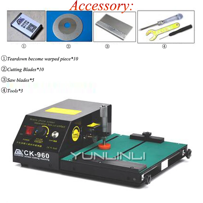  Mobile Phone LCD Screen Cutting Machine Screen Dismantling Machine For Smartphone and Pad Repair Re