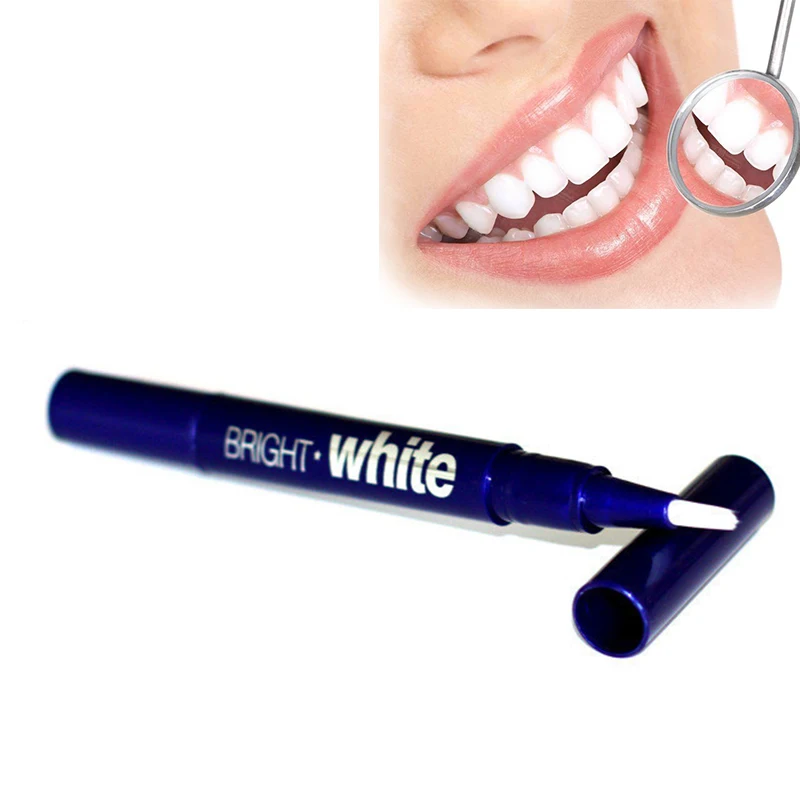 Портативный 2,5 мл гель для чистки зубов, отбеливающая щетка, ручка для отбеливания зубов, гигиеническая очистка, повседневные отбеливающие инструменты для зубов TSLM1