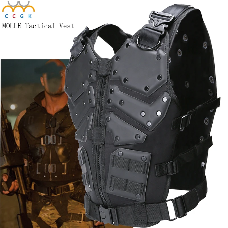 New Tactical Vest Multi functional Tactical Body Armor Outdoor Airsoft