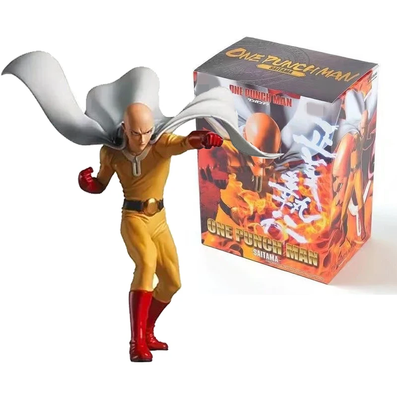 Фигурки DXF One Punch Man игрушки САЙТАМА сенсей 15 см ПВХ фигурки героев ONE PUNCH MAN детские