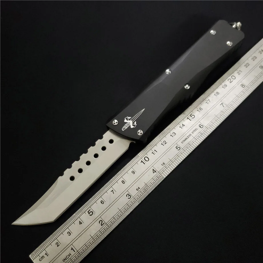 

Gryan Store MiRo-U Fixed Blade Knives D2 Blade T6061 Handle Outdoor Tactical Camping Survival Pocket Knife Utility EDC Tools