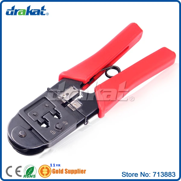 Telecom RJ11 RJ12 (6P6C/6P4C/4P4C/4P2C) инструмент для обжима|rj11 rj12|rj12 crimping tooltelecom tools |