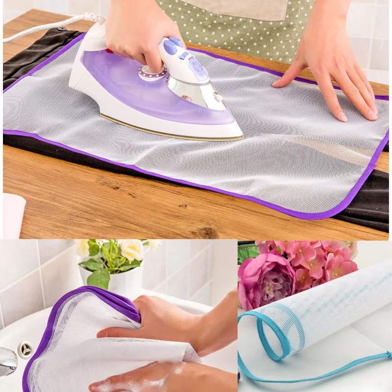

NEW practical iron for Ironing Cloth Ironing Board Cover Protective Press Mesh Guard Protect Delicate Garment Clothes Accessorie
