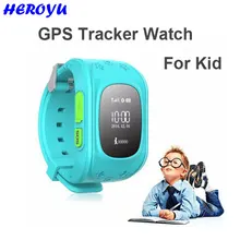 HQ Anti Verloren GPS Tracker Uhr Für Kinder SOS Notfall GSM Smart Handy App Für IOS & Android Smartwatch Armband Alarm