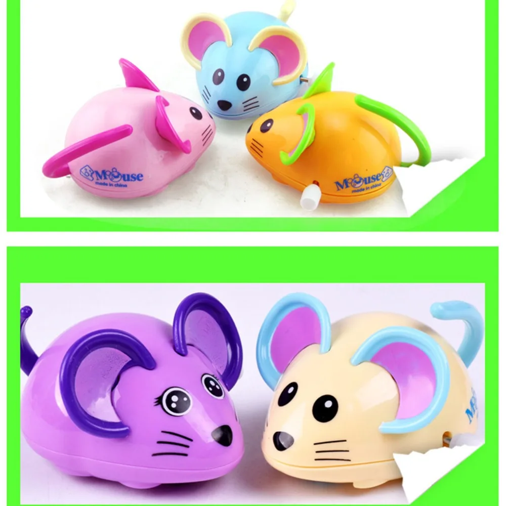 

Wind Up Toys Gift Cartoon Animal Back Clockwork Classic Cute Baby Toys Infant mouse Running Car Crawling Kids Mini Jumping Pull