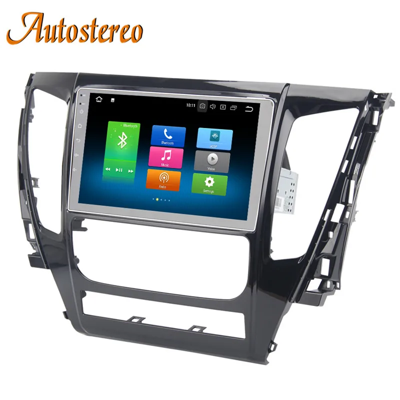 Top Newest Android8.0 Car no DVD Player GPS Navigation For MITSUBISHI PAJERO 2016 2017 2018 Autostereo Radio Multimedia Satnav DSP 5