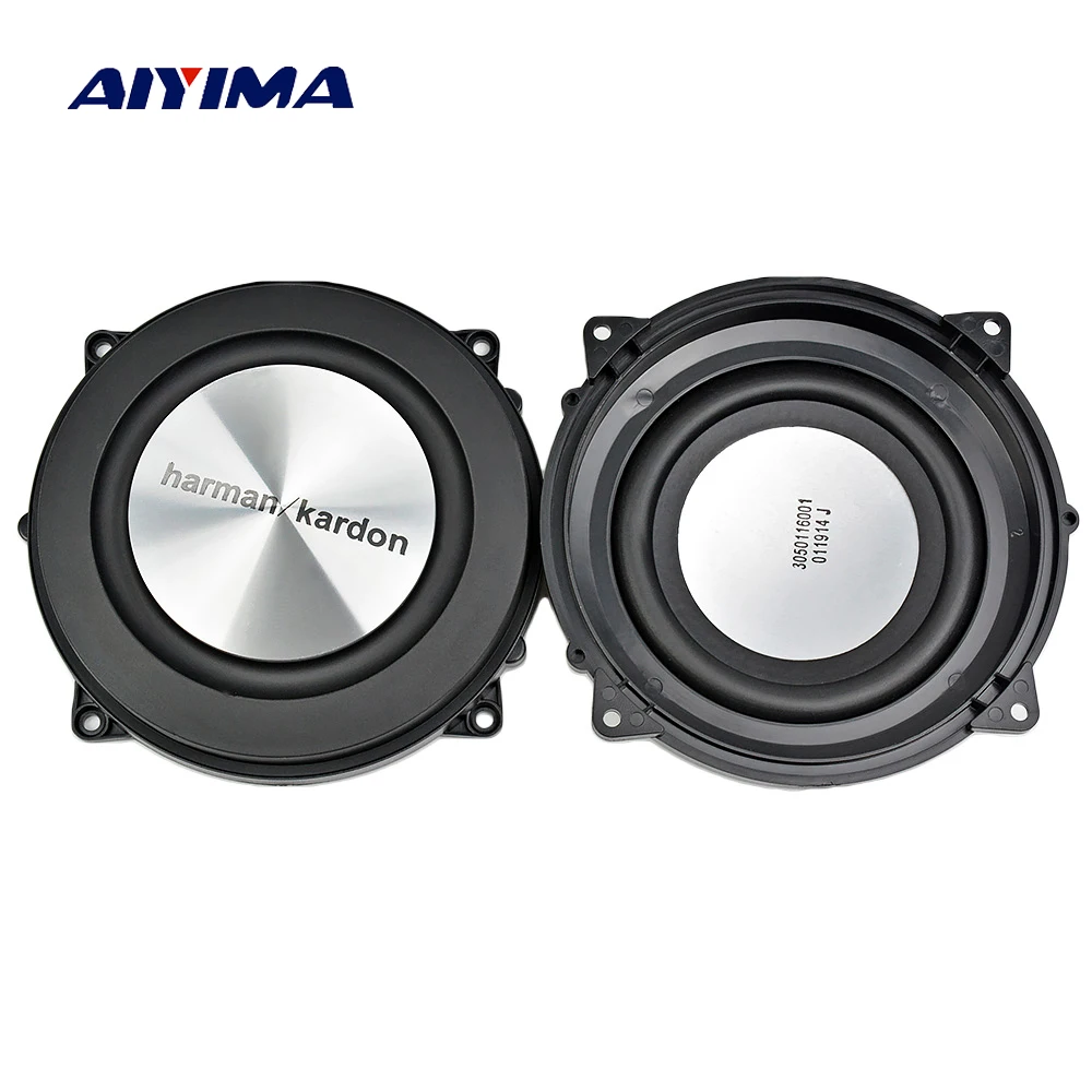 AIYIMA 2PC 4Inch 120MM Bass Radiator Passive Radiator Speaker Brushed Aluminum Auxiliary Bass Vibration Membrane For Woofer DIY AIYIMA 2PC 4Inch 120MM Bass Radiator Passive Radiator Speaker Brushed Aluminum Auxiliary Bass Vibration Membrane For Woofer DIY