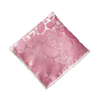 

Paisley Floral Men Silk Pocket Square Hanky Wedding Party Handkerchief