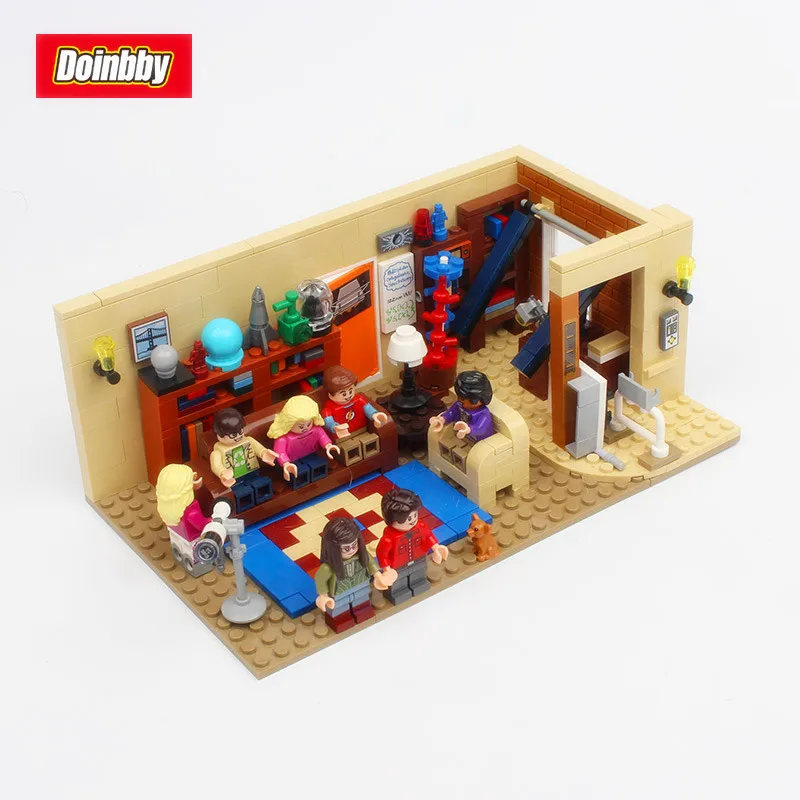 

16024 IDEAS Series The Big Bang Theory Building Blocks Bricks Toys 534Pcs Kid Gifts Compatible with Legoings
