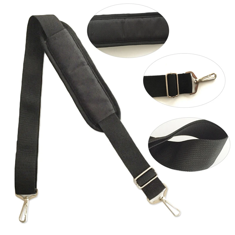 Black Nylon Bag Strap For Men Bags Strong Shoulder Strap Men Briefcase