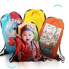 1 шт., мешочек для украшений на шнурке, рисунок, мультяшный рюкзак, детский сувенир с граффити, сумка для хранения, подарки