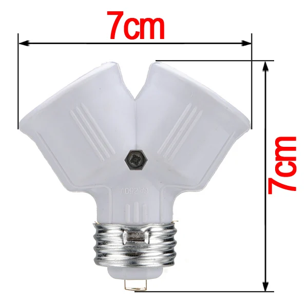 E27 Light Lamp Bulb Adapter Converter Splitter NEW