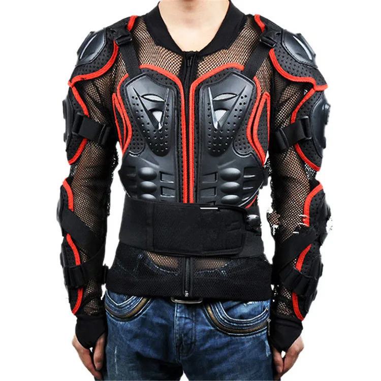 Unisex motocicleta protección Motocross ropa chaqueta Protector Moto Cross Back Protective Armor Gear