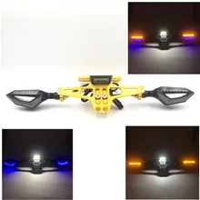 Мотоцикл Регулируемый угол номерных знаков раме руля лампы номер пластина для Kawasaki Z1000SX ER6N/F ниндзя 250R/ 300