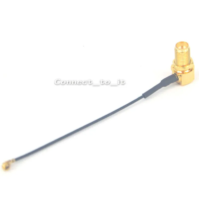 (20 шт./лот) Мини PCI U.FL к RP SMA Гнездовой разъем антенна WiFi кабель Pigtail IPX Удлинительный