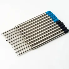 5 шт 0,7 мм шариковая ручка средней точки Замена заправок заправки для ручки parker школьные офисные канцелярские принадлежности