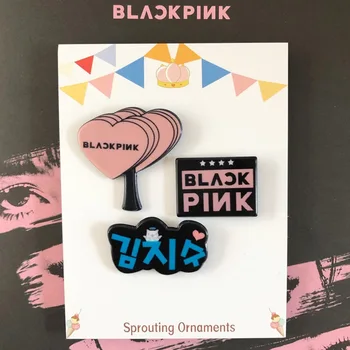 

[MYKPOP] BLACKPINK Accessories+Pin - JISOO, Cute Acrylic, KPOP Fans Collection SA19071702
