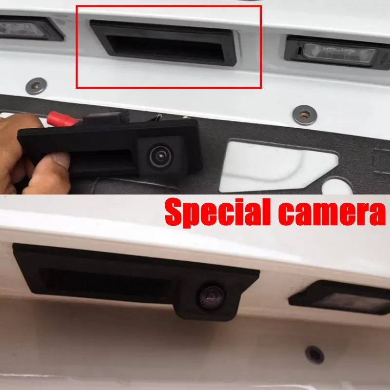 Liislee камера заднего вида для Skoda Octavia Mk3 2012~ /подключение заводской экран Совместимость/парковочная камера