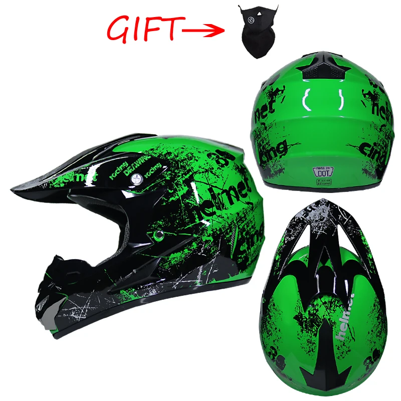 

Professional Motocross Helmet Road Helmet Capacete Casco Racing Cascade Downhill Racing Helmet Crossed Helmet DOT