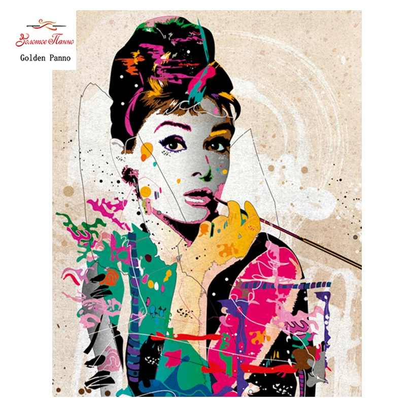 

Golden Panno,Needlework,DIY Cross stitch,Sets For Embroidery kit 14ct unprinted Self-painting cross-Stitching,christmas 1010