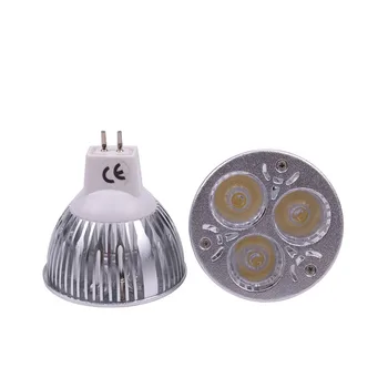 激安 3 ワット LED 電球スポットライトに Foco LED 12V MR16 110V 220V E27 GU10 E14 ランプインテリア省エネ Lamparas 100 個