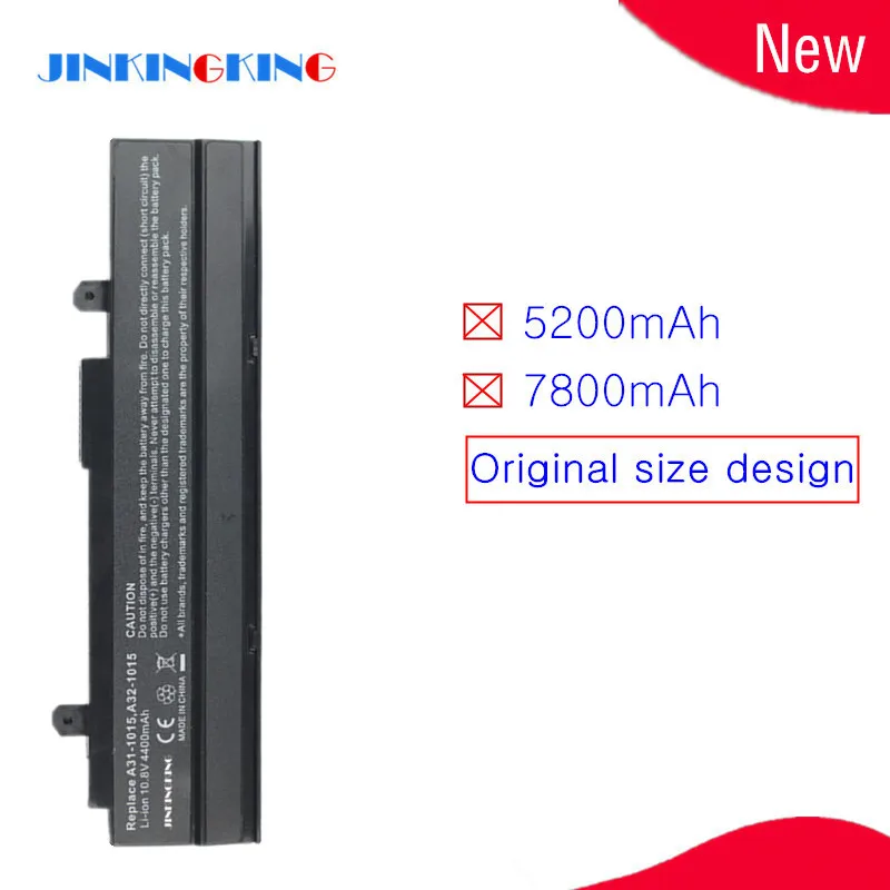 6 Celle Batteria Del Computer Portatile Per Asus A32-1015 A31-1015 1215N 1015Pdt 1015P 1215 1215B Al31-1015 Per Eee Pc 1015B 1015 1015Bx