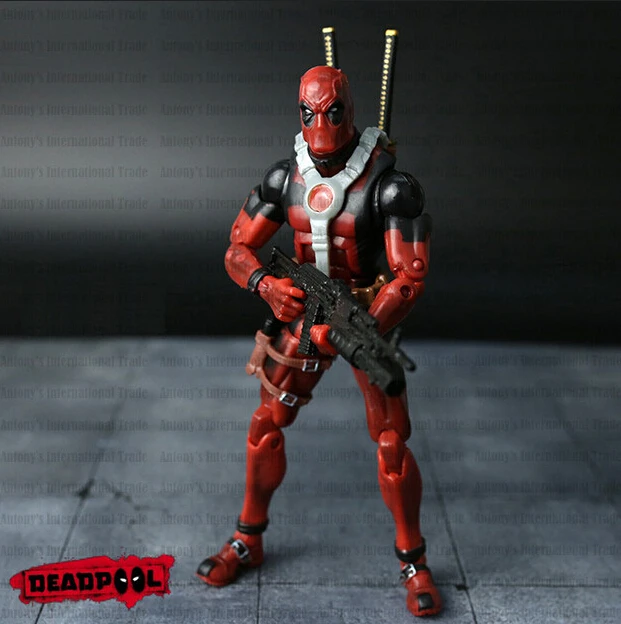 NEW hot ! 16cm Super hero Justice league X-MAN Deadpool action figure toys Christmas toy NO BOX