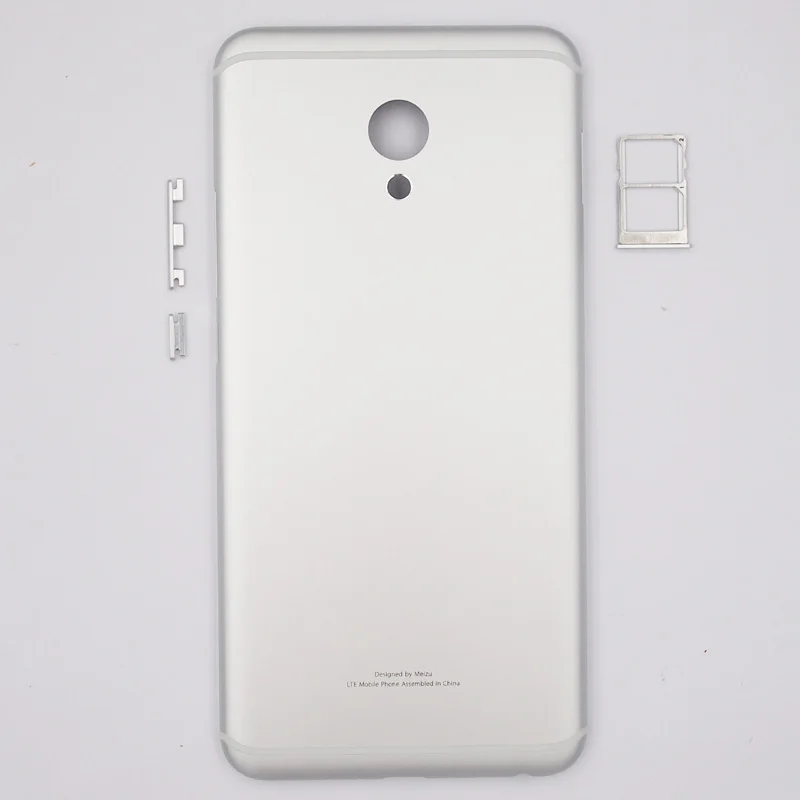 

BaanSam New Battery Back Cover SIM Card Tray For MEIZU MX6 Housing Case With Power Volume Buttons
