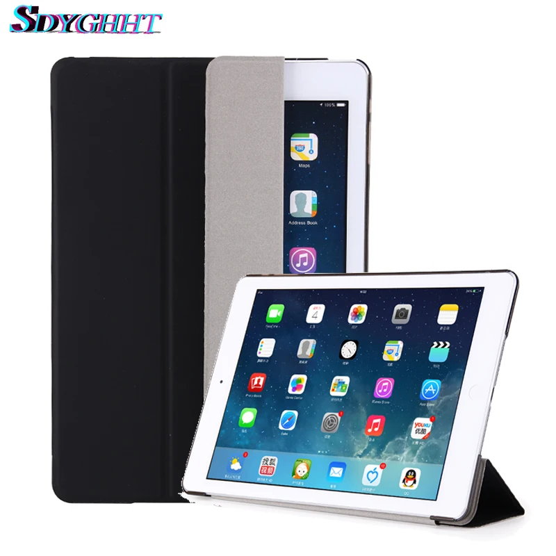 

Hot 9.7 inch Case for Apple iPad 9.7 inch Air / Air 2 retina cover Ultra Slim Auto Sleep Cover for new ipad 2017 2018 cover