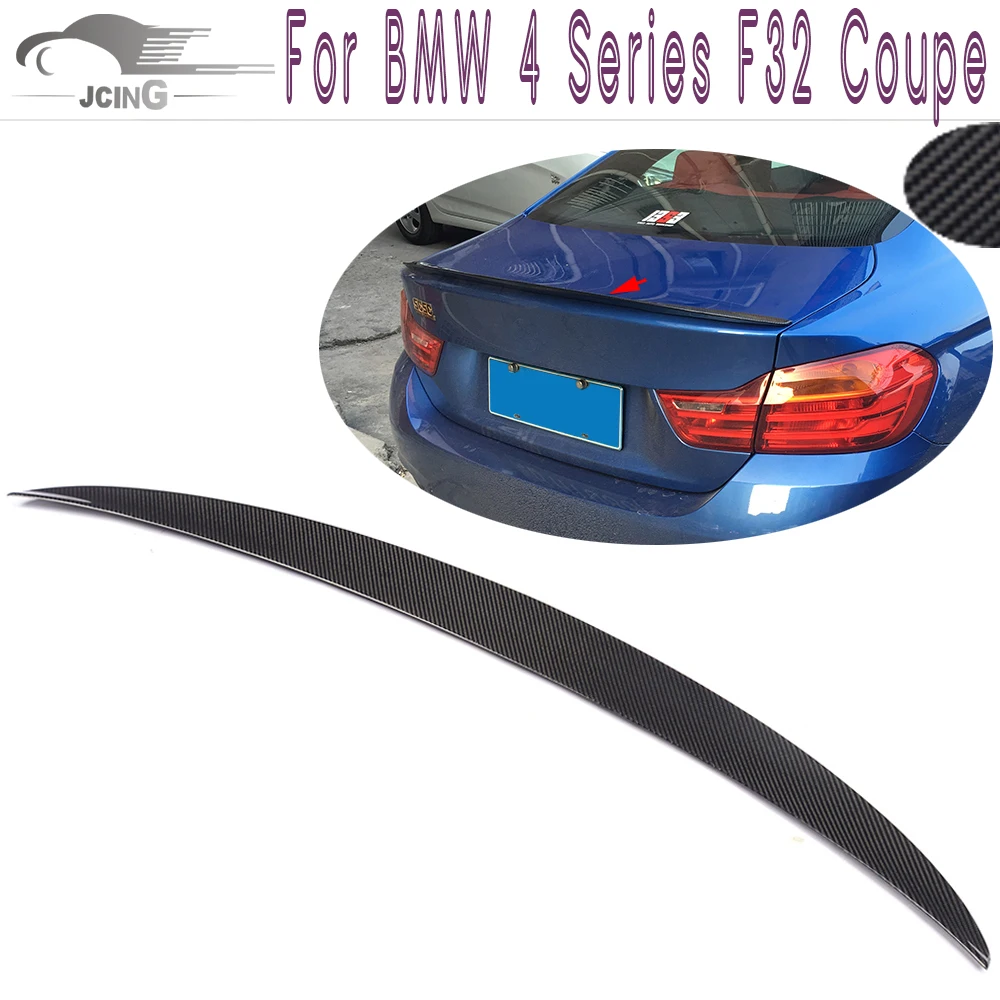 Задний спойлер из углеродного волокна для BMW 4 серии F32 428i 435i Coupe 2014 16 Задняя Крышка