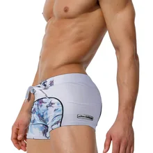 Новая одежда для плавания, мужские плавки, купальный костюм, Sungas De Praia Homens, Мужская одежда для купания для геев, 209